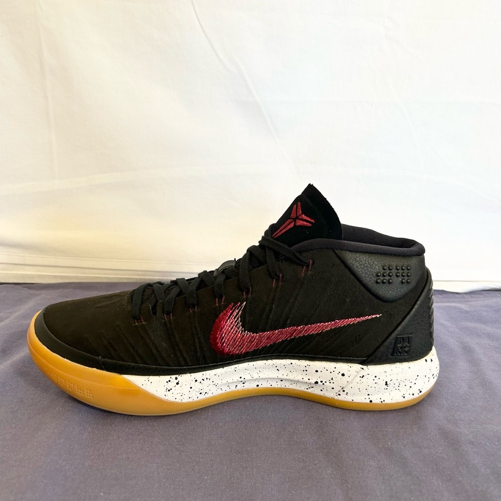 Nike Kobe A.D. Mid Black Gum size 8.5 BRAND NEW MEN’S BASKETBALL SHOES - Picture 4 of 9